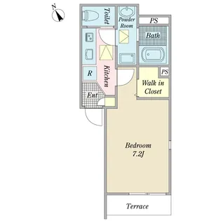 エスポワール学芸大学【2階】の間取り