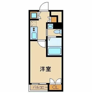 スカイコート東京ベイ東雲【2階】の間取り