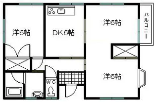 グランドパレスHAYASHI【3階】の間取り