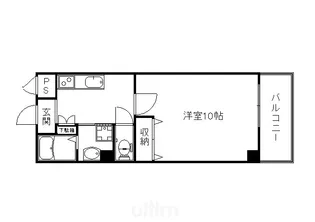 メディナ烏丸御池【8階】の間取り