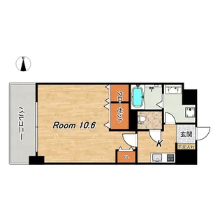 グランレブリー桂川サウススクエア【6階】の間取り