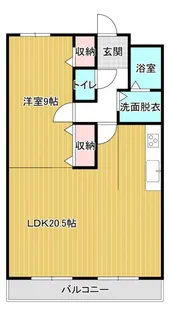 リバーサイドマリオ【2階】の間取り