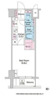コンフォリア世田谷上馬【8階】の間取り