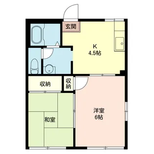 メゾン・フレッシュ【2階】の間取り