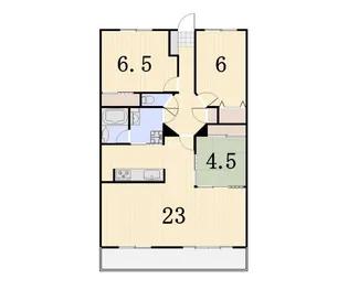 フローレンス木太六区グランドアーク【7階】の間取り