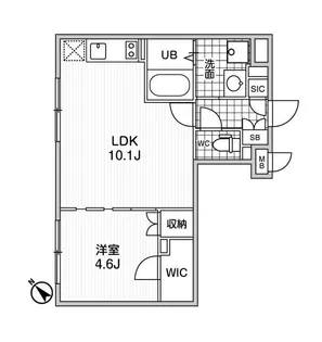 MDM駒沢大学【1階】の間取り