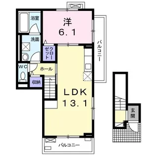 ロイヤルグランツ【2階】の間取り