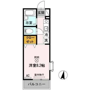 セジュール【1階】の間取り