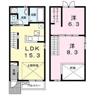 ALBIREO アルビレオI【1階】の間取り