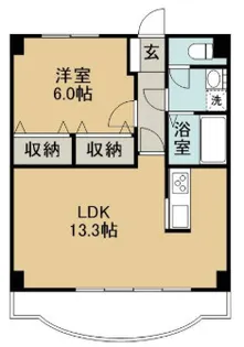 アイビスガーデンヒルズ【1階】の間取り