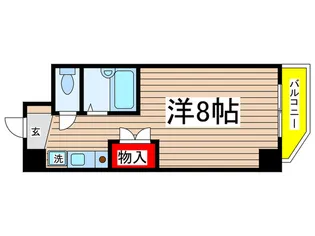 ドエル植田西【4階】の間取り