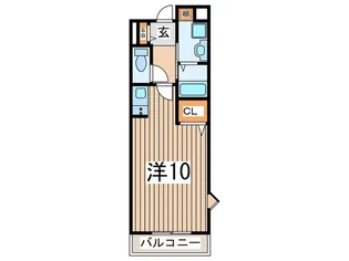 パルティーレ【2階】の間取り