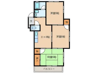 コ-ポKEN【2階】の間取り