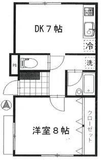 C.M.S【1階】の間取り