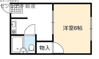 マンションKLM【2階】の間取り