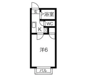 リセーレ金山【1階】の間取り
