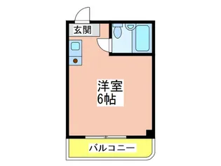 キャピタル京橋【4階】の間取り