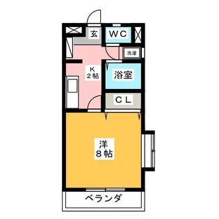 East Landmark【2階】の間取り