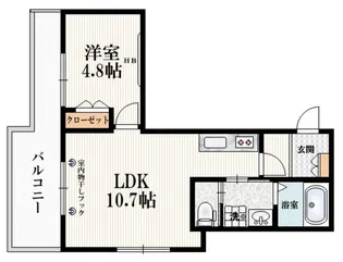 コンフォートハウス【3階】の間取り