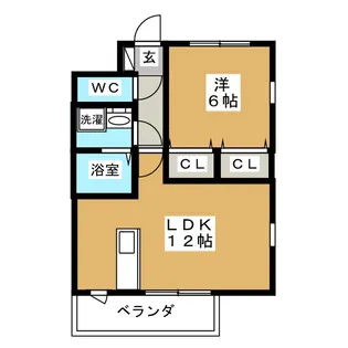 コンフォート・サライ【3階】の間取り