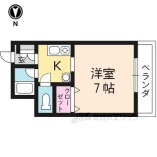 CASAあすか【2階】の間取り