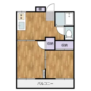 新宿町ハイツ【2階】の間取り