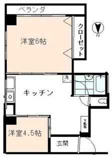 ドミール高橋【3階】の間取り
