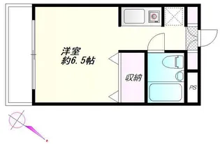 ハイツABE【2階】の間取り