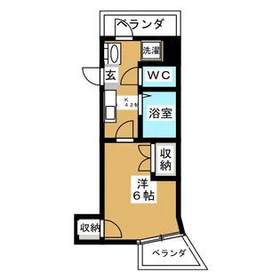 スコレータムラマ1【2階】の間取り