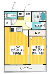 Cloud2【2階】の間取り