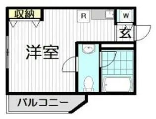グランツブルク駒場【1階】の間取り