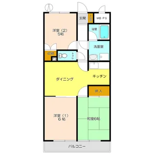 LUMIERE(ルミエール)【3階】の間取り