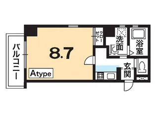 ケアステーションkyoto【3階】の間取り