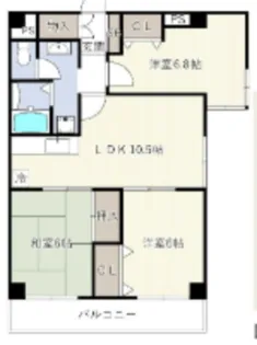 トーカド宮崎台【2階】の間取り