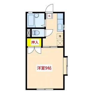 GinzaR国分B【1階】の間取り