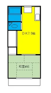 THコーポ【2階】の間取り