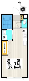 ミモザ吉祥寺東町【2階】の間取り