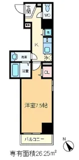ヴェルドミール【5階】の間取り