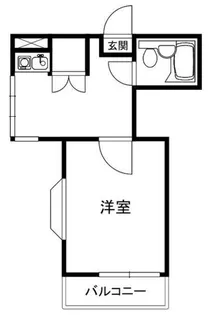 ベルトピア小田急相模原III【1階】の間取り