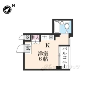 枚方パークアイランド125【4階】の間取り