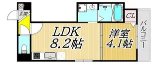 F asecia Upis【2階】の間取り