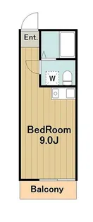 アレグレ相模原【3階】の間取り