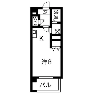 サンビレッジ白金【3階】の間取り