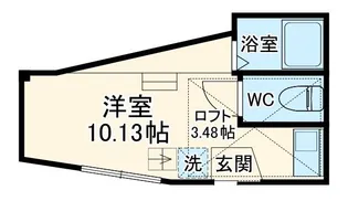 ユナイト保土ヶ谷ポンテ・デラローサ【1階】の間取り