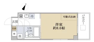 ホノラリー荻窪【3階】の間取り