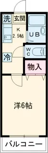 サニーヴィラ【2階】の間取り