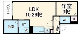 JACK TAKEII【1階】の間取り