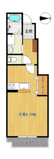 ボヌール【1階】の間取り