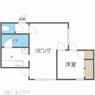 サッポロマンション【2階】の間取り