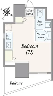 パークアヴェニュー麻布【5階】の間取り